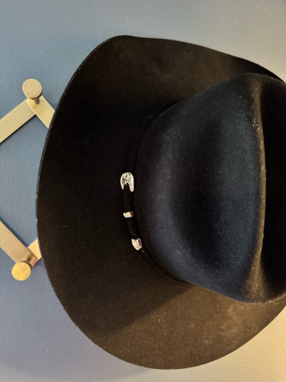 Stetson Brown Leather-Lined Cowboy Hat